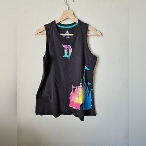 Disney Watercolor Castle Tank Small